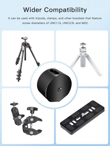 Universal Tripod Adapter Compatible with Starlink Mini New & Old Pipe