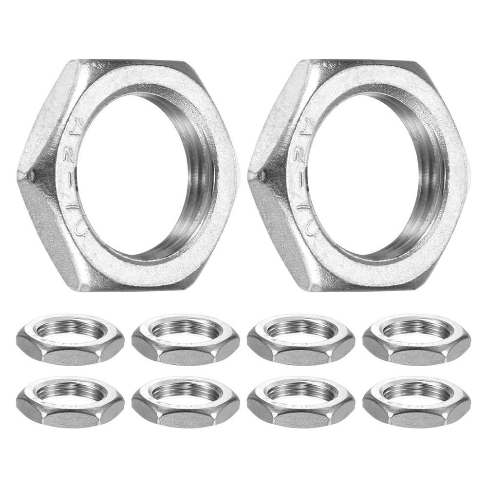 10-Pack Cast Pipe Fitting Hex Locknut, G3/4 Female Thread Hex Locking Nut
