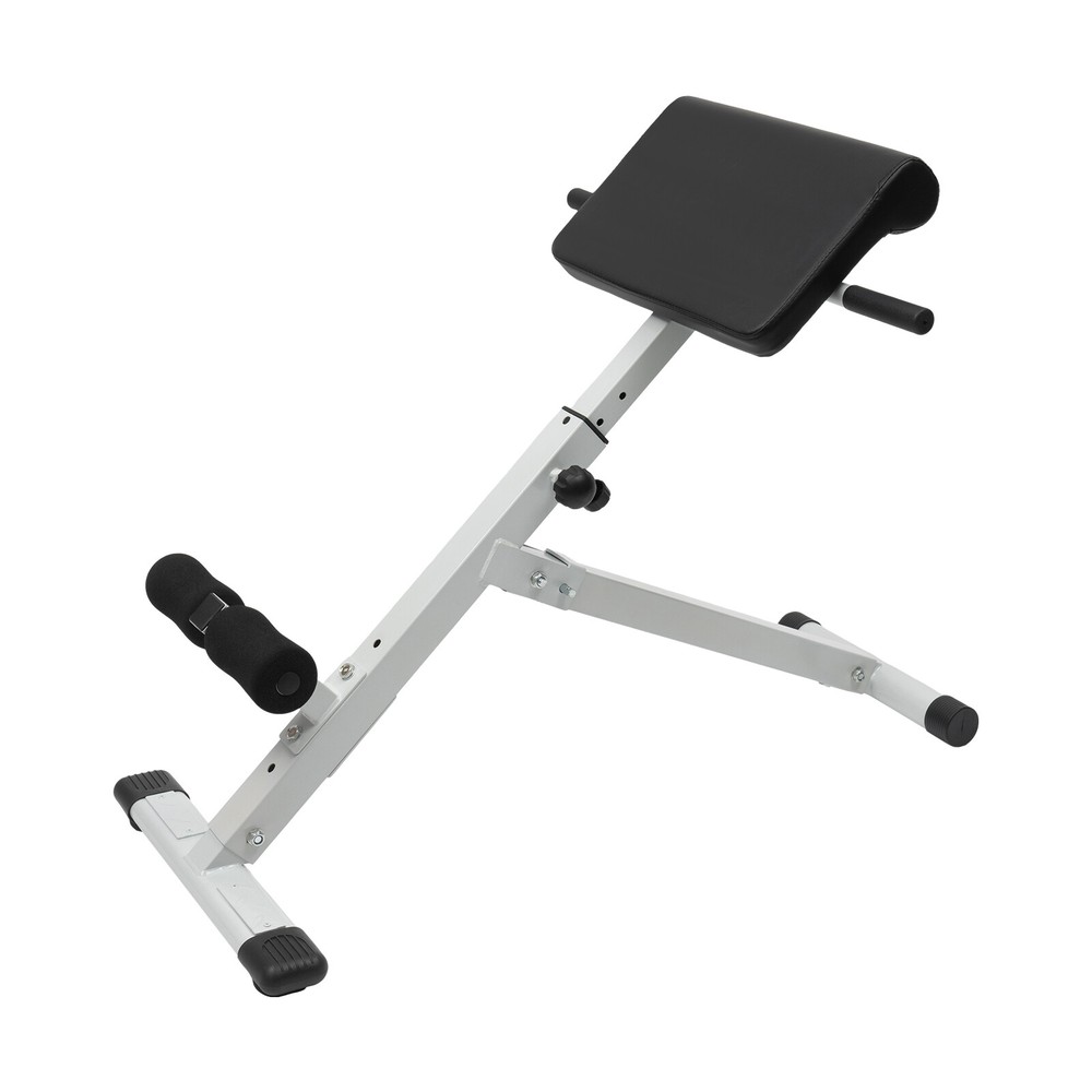 Roman Chair Back Hyperextension Bench Machine Adjustable Back Exercise Strength
