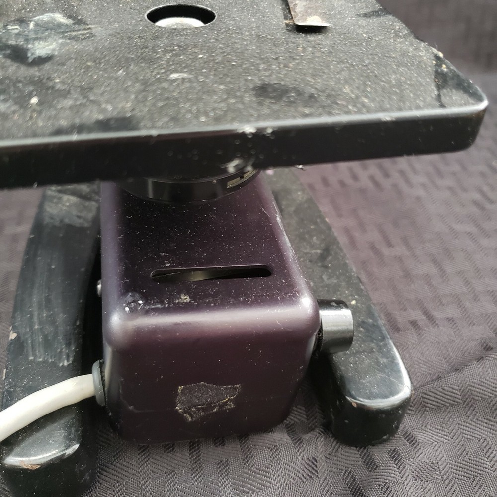 Vintage Original Graf Apsco Slide Microscope With Light