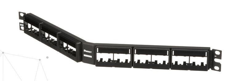 Panduit Cppl24wbly Cppla24wbly Patch Panel,Mini-Com,Rack Mt,24Port Free delivery
