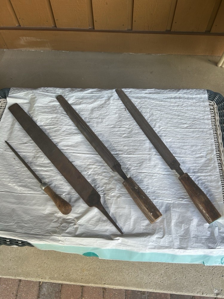 Antique Files - Arcade, Zenith, Parkin File Co., Triangular File