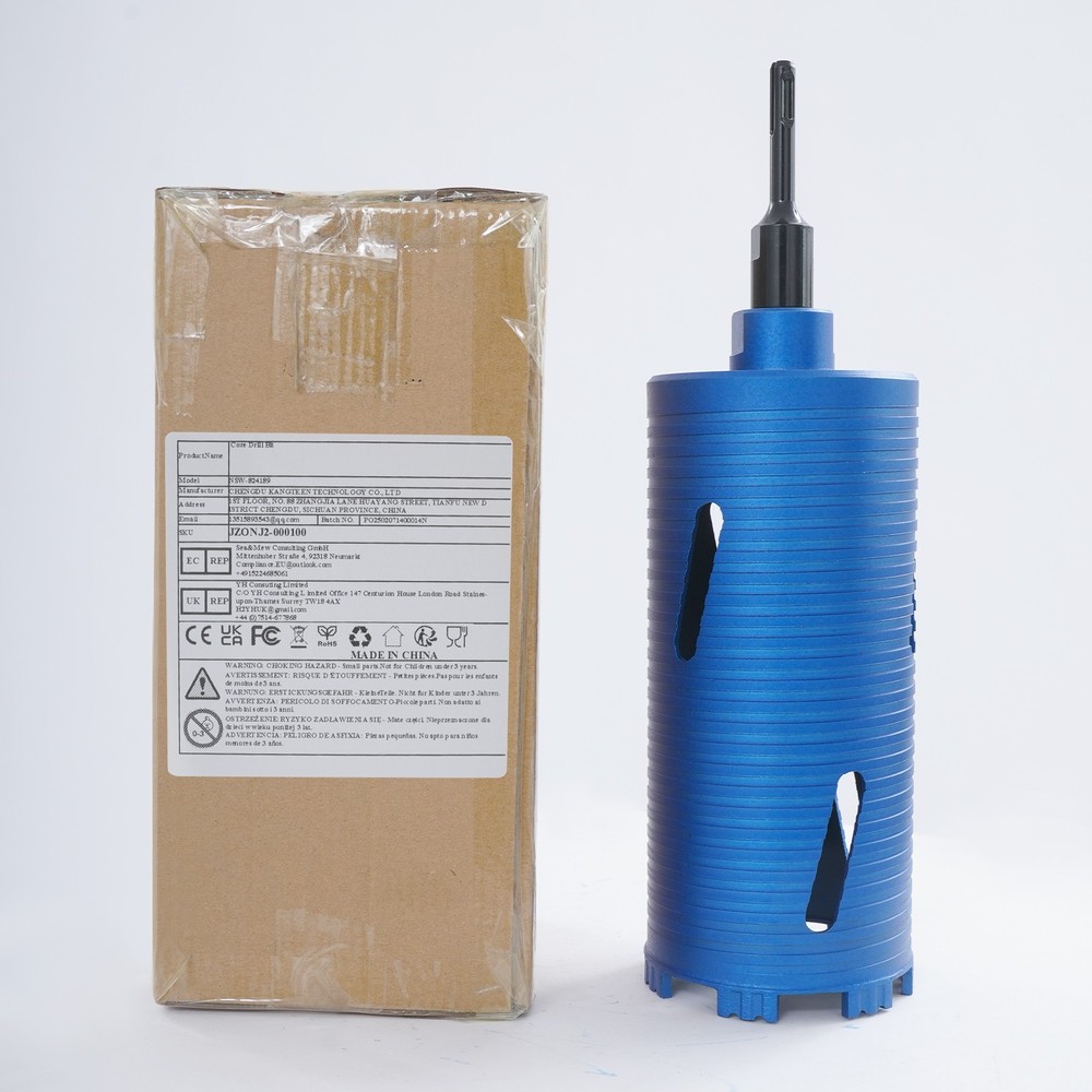 108.5mm Core Drill Bit, 5/8" Thread Drill Bit, Drill Bit with 3 Adapters