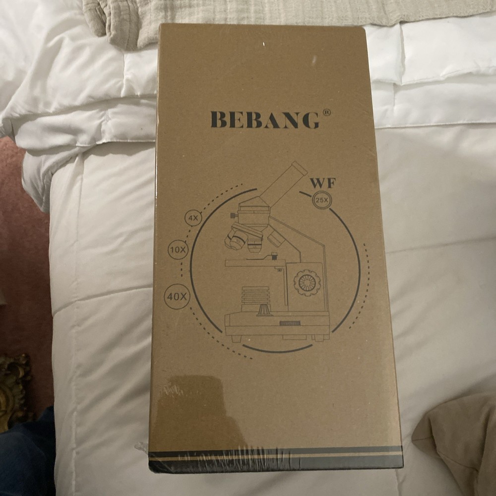 Microscope for Adults Kids, 100X-2000X BEBANG Compound Microscope with