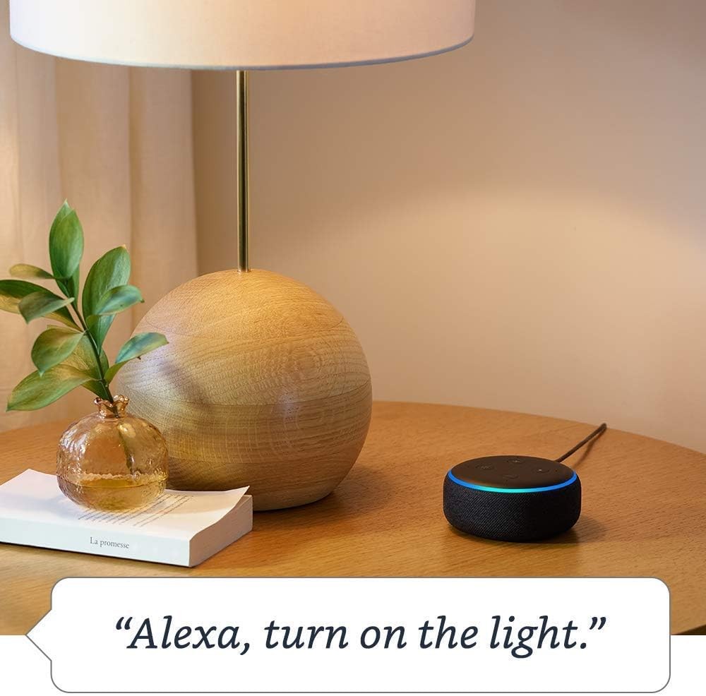 Echo Dot 3rd Gen 2018 Release Smart Speaker with Alexa Charcoal