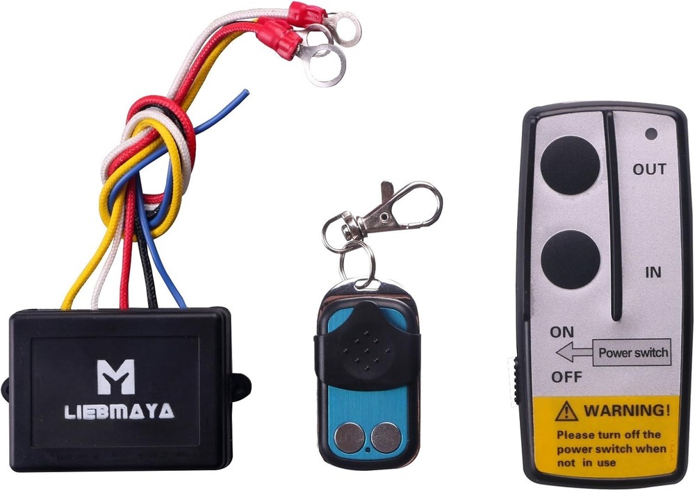 All-in-One Wireless Winch Controller with Lithium Batteries & Indicator Light