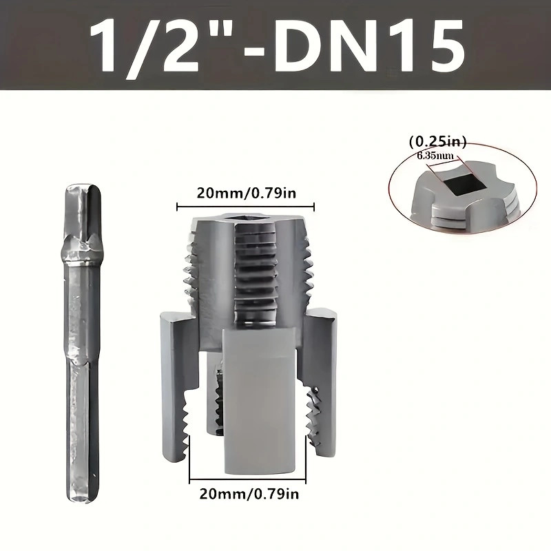 4pcs PPR pipe threading tool + PVC sealing tape