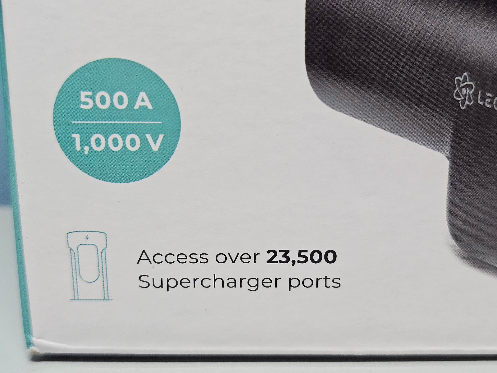 Lectron Vortex Plus Supercharger NACS to CCS Adapter w/ Interlock 500A/1000V New