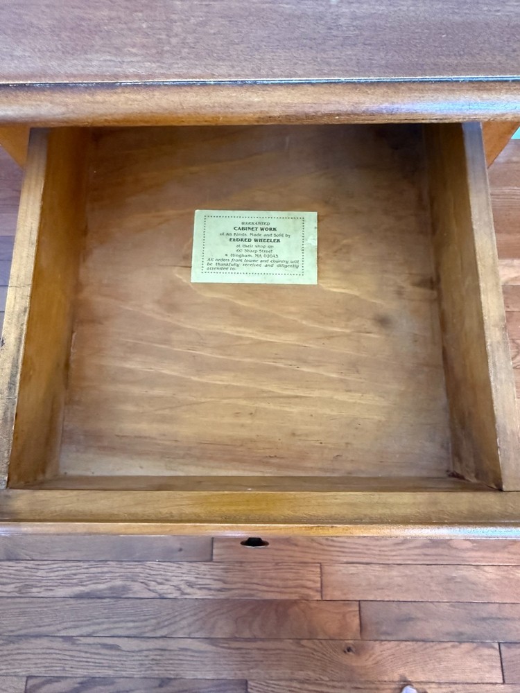 Eldred Wheeler Lamp Table/Night Stand (2 Tables Available)