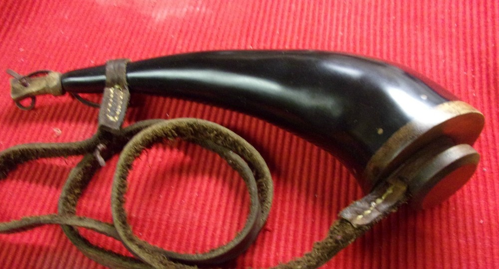 Powder Horn Bison ( American Buffalo) (Black Powder) Muzzle Loader