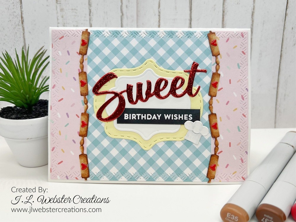 Karen Burniston Die 1267 Baking Borders