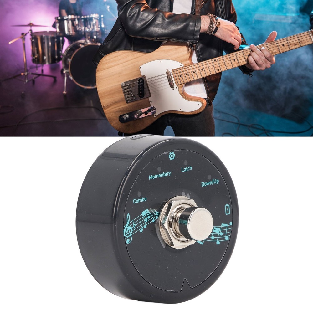 BT 5.1 MIDI Foot Controller Wireless Multifunctional USB MIDI Controller