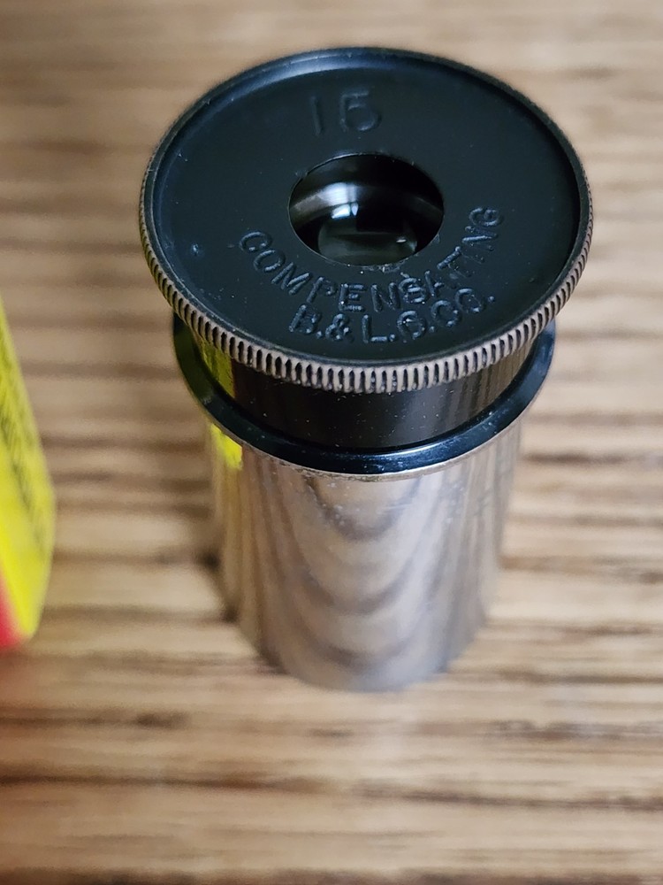 B & L Bausch Lomb 15 microscope eyepiece