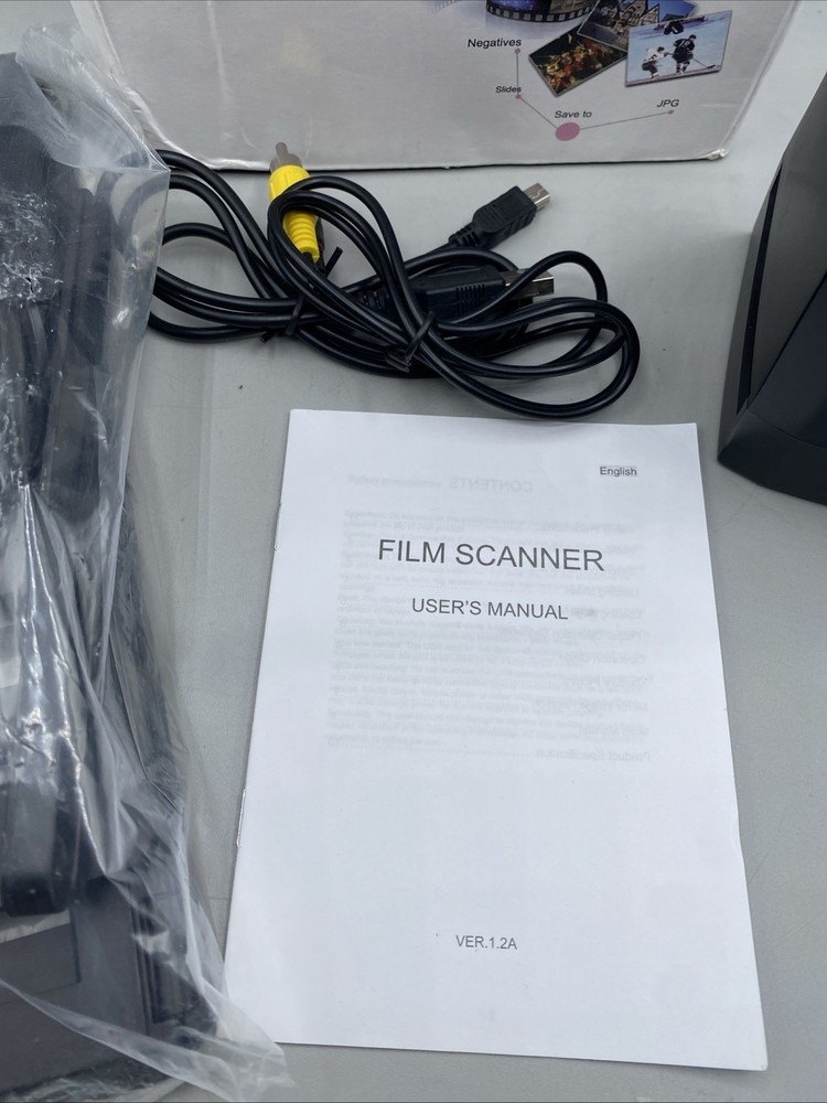 Film Scanner Stand Alone Operation Without A Computer Slide Scanner Tested
