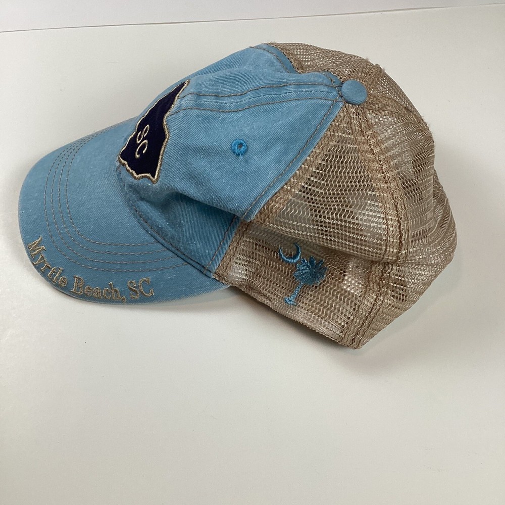 Myrtle Beach Mens Cap Hat SC Snapback Trucker