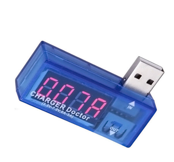 KW201 Computer mobile phone Car USB Current Voltage Detector Testing Instrument