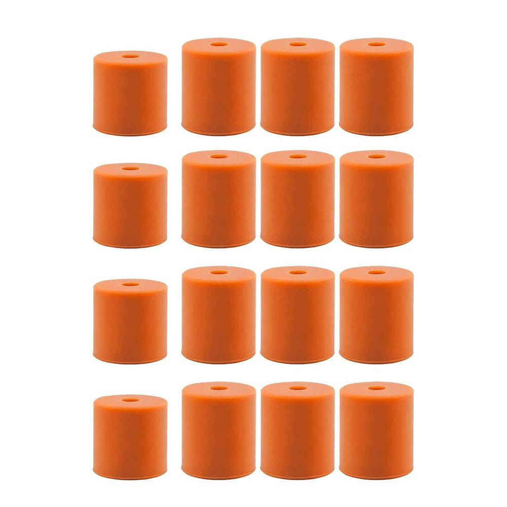Heatbed Silicone Leveling Column, Solid Bed Mounts 12 PCS 18Mm+ 4 PCS 16Mm Stabl
