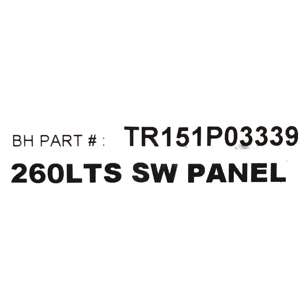Ranger Boat Switch Panel 206026 | 260 LTS Pro Bronze Plastic