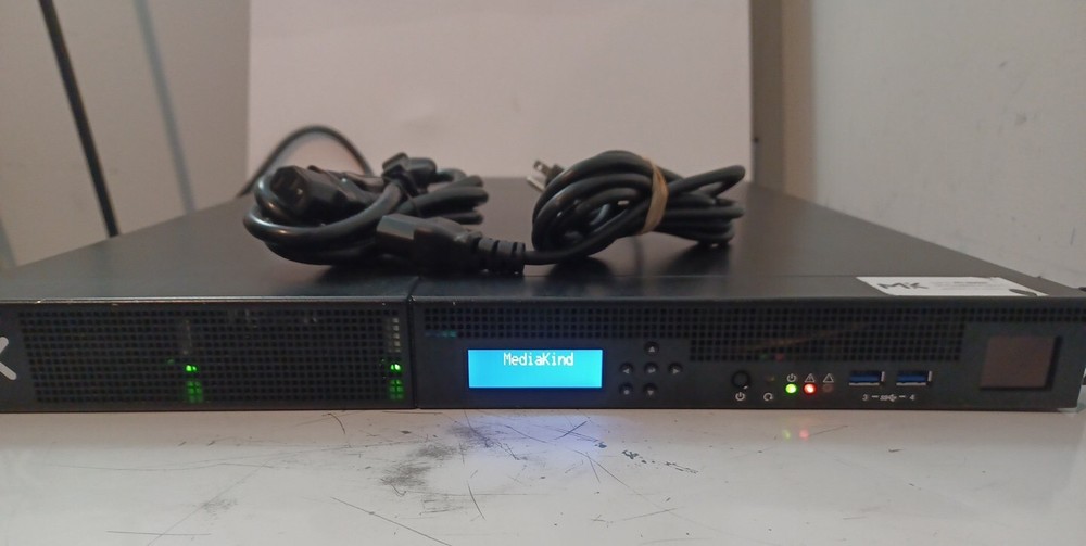 MediaKind MK Advantech Ericsson Tandberg MK RX1 Pro Receiver Decoder 1RU Vega701