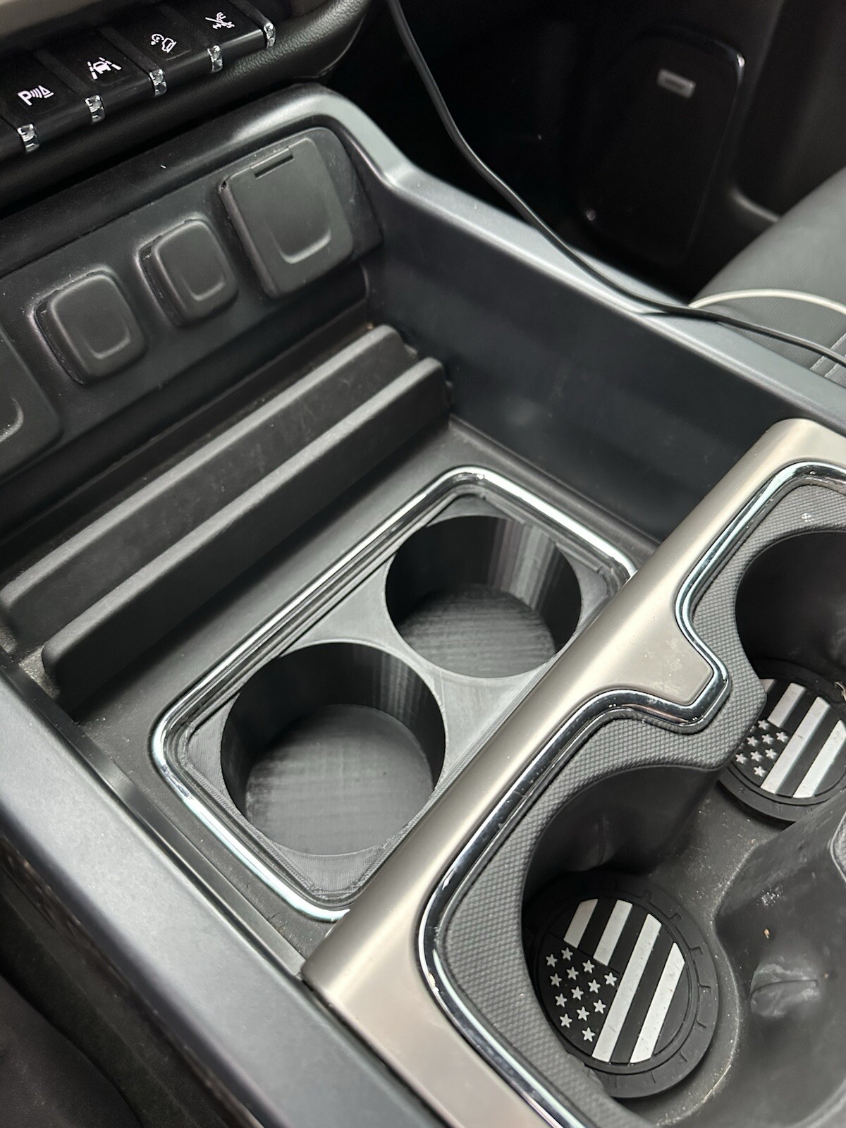 Center Console Cup Holder 2014-2018 Chevy Silverado GMC Sierra