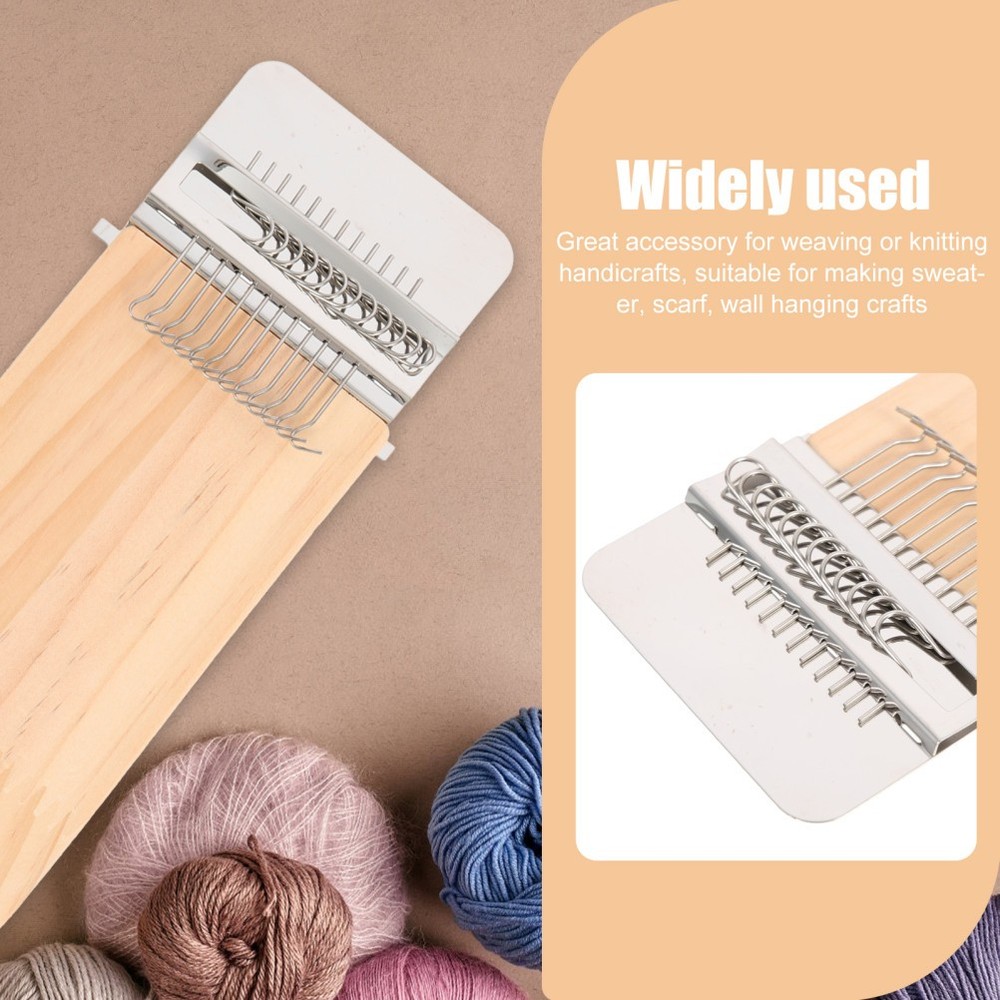 Compact Weaving Tool Hand Knitting Machine For Clothes Mending