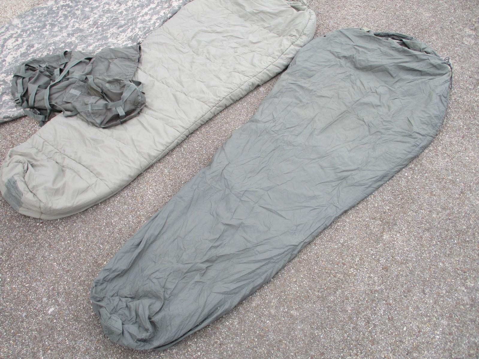 USGI Army Military 4-Piece Modular Sleep System MSS ACU Sleeping Bag Set