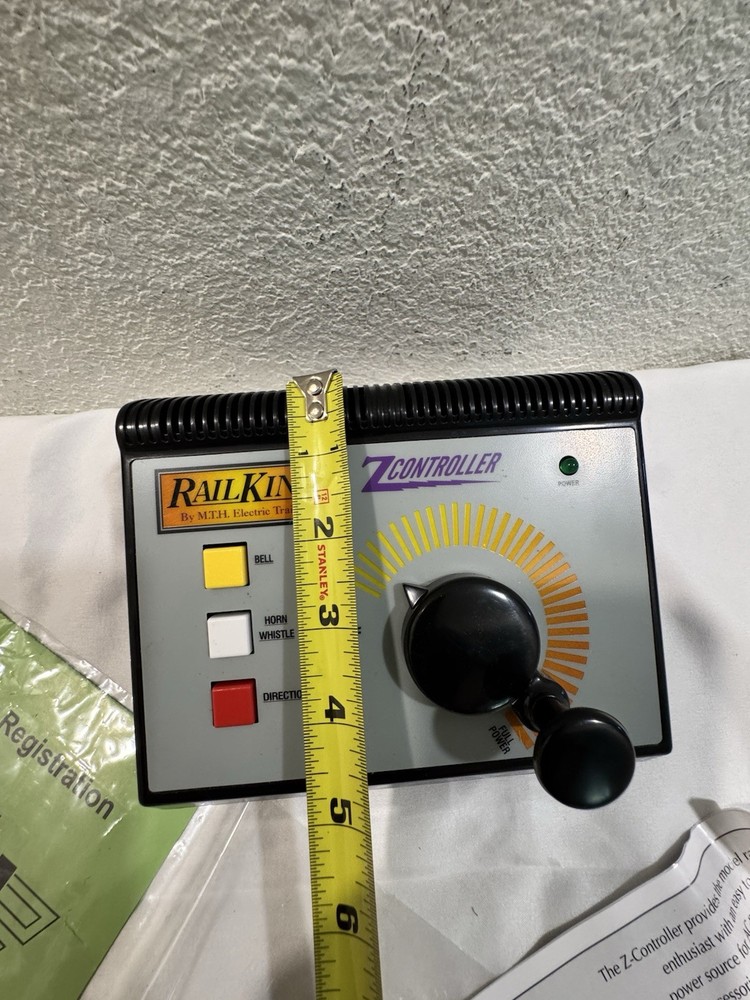 mth z controller No Power Cord Model Railroad
