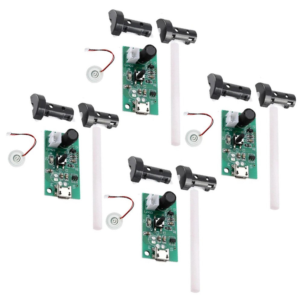 For DIY Humidifier Project 4PCS Ultrasonic Mist Maker Driver Board Atomizer Kit