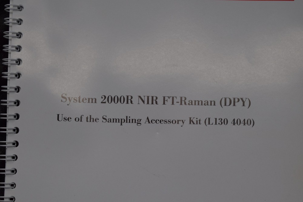 Perkin Elmer L1304040 System 2000R NIR FT-Raman DPY Sampling Accessory Kit