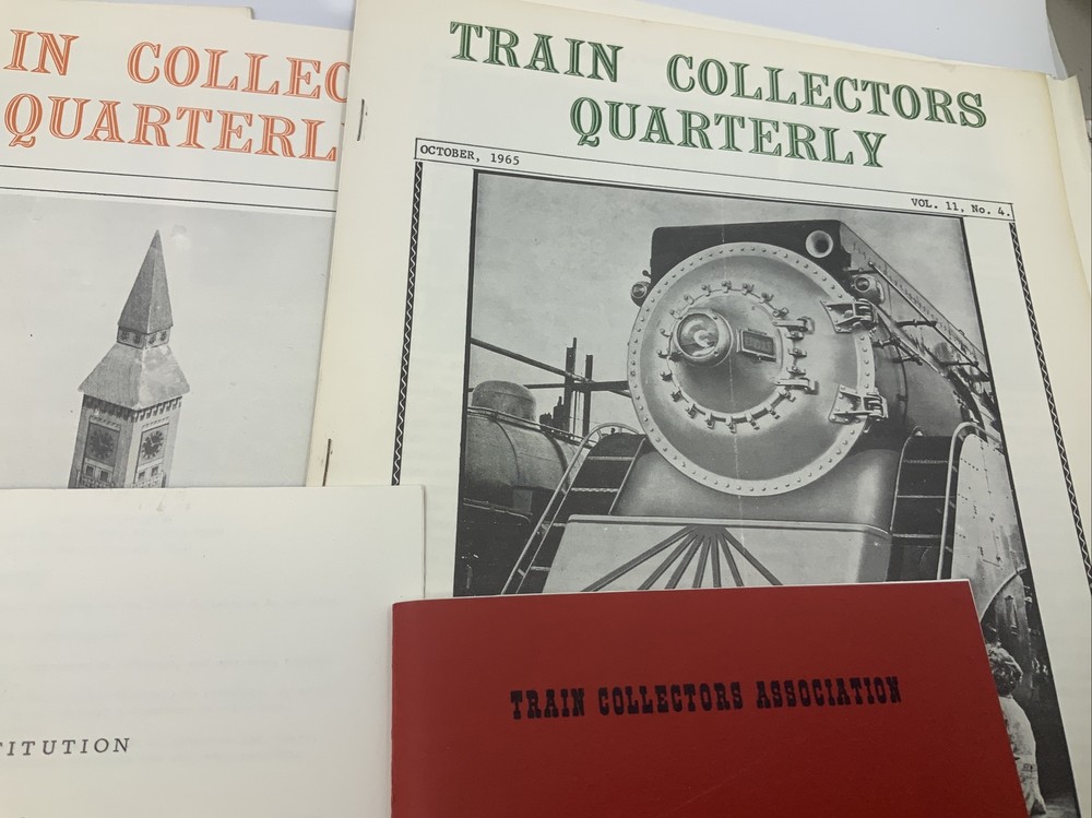Train Collectors Quarterly lot