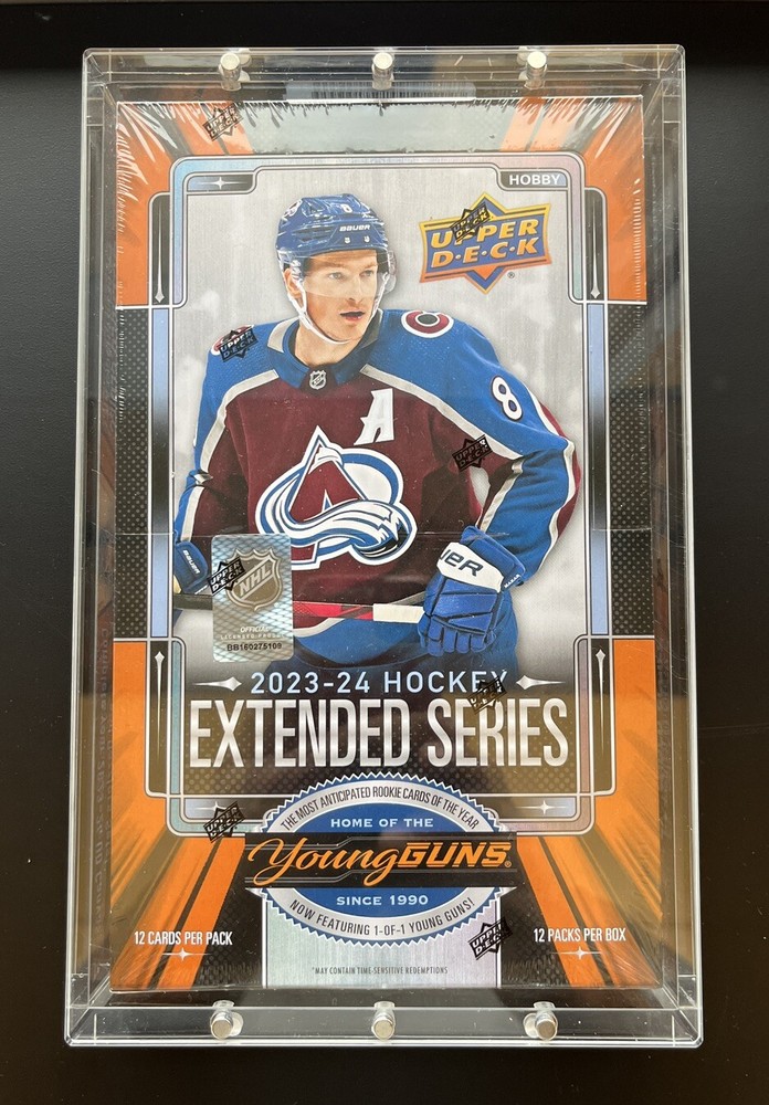 Acrylic Display Case Magnetic Lid FITS 2023-24 Upper Deck Hockey Extended BOX