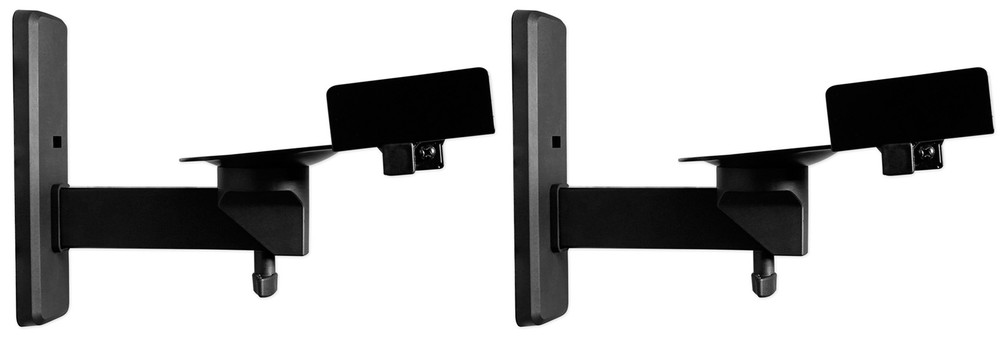 Pair Wall Mount Swivel Brackets For Klipsch KB-15 Bookshelf Speakers
