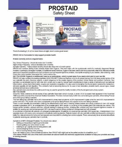 Prostate Bladder Care Relief Urinary Problem Noni Immune Support Supplements