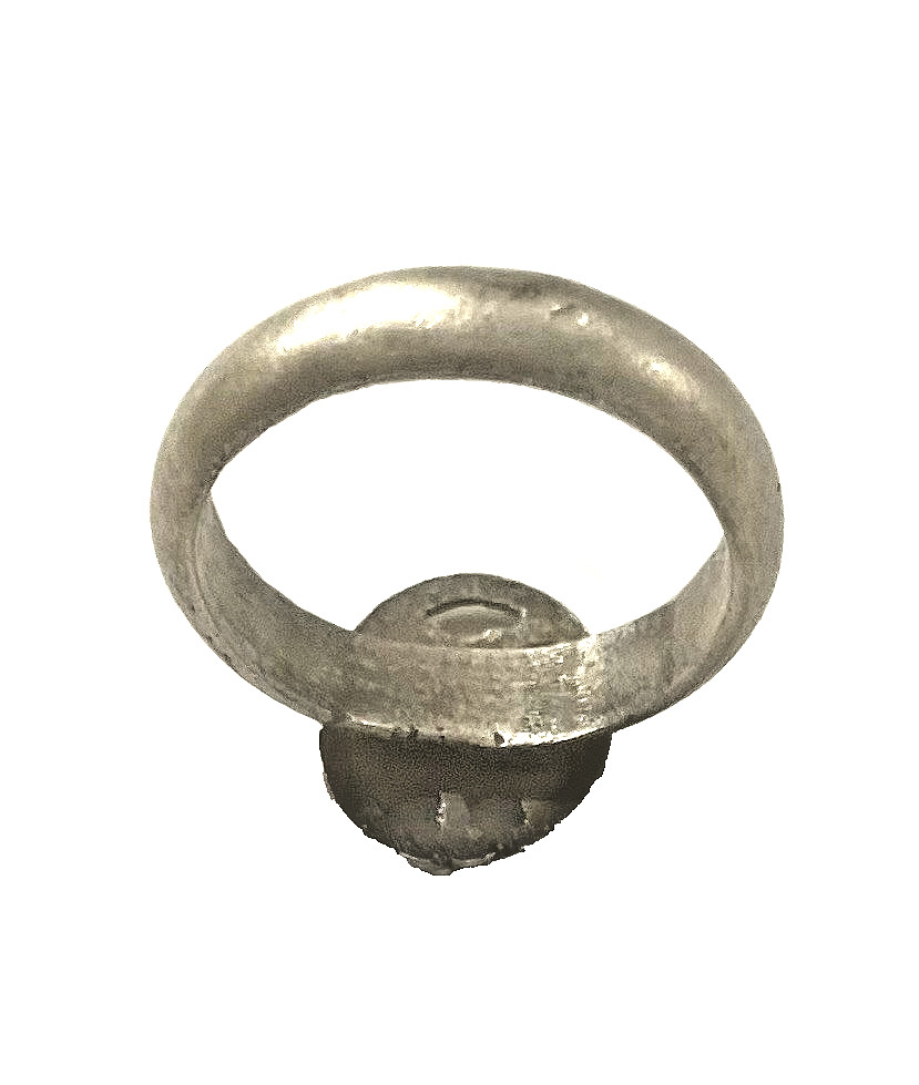 Sterling Silver WWII German Trench Art Eagle Ring