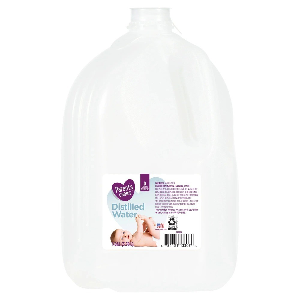Distilled Water 1 Gallon 6 Pack Pure Hydration for Home and Office Use