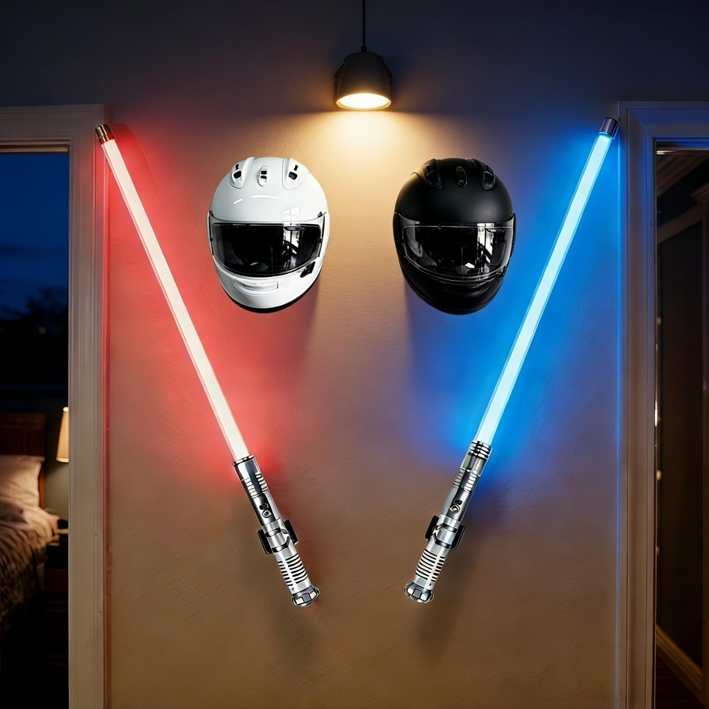 Adjustable Lightsaber Wall Mount Vertical Display Stand Horizontal Light Saber H