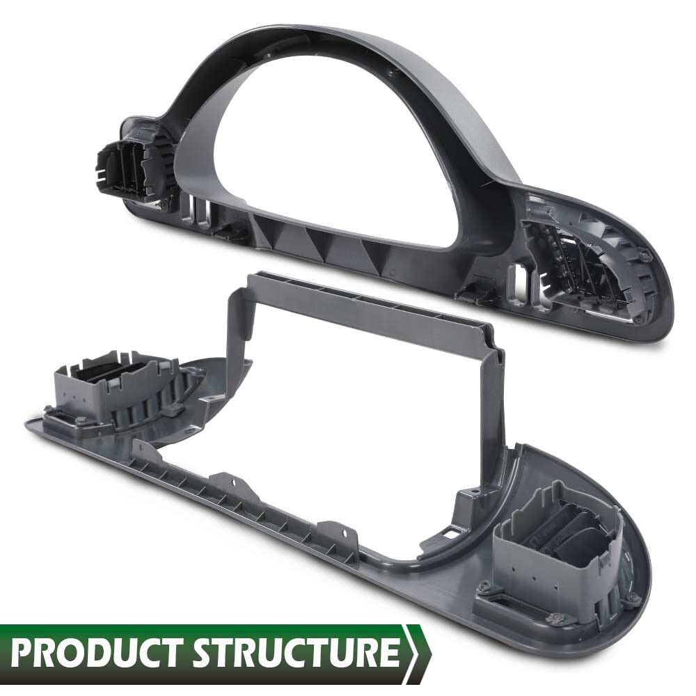 Fit For 2002-2006 Dodge Sprinter Left+Right Dash Panel Bezel Trim With A/C Vents
