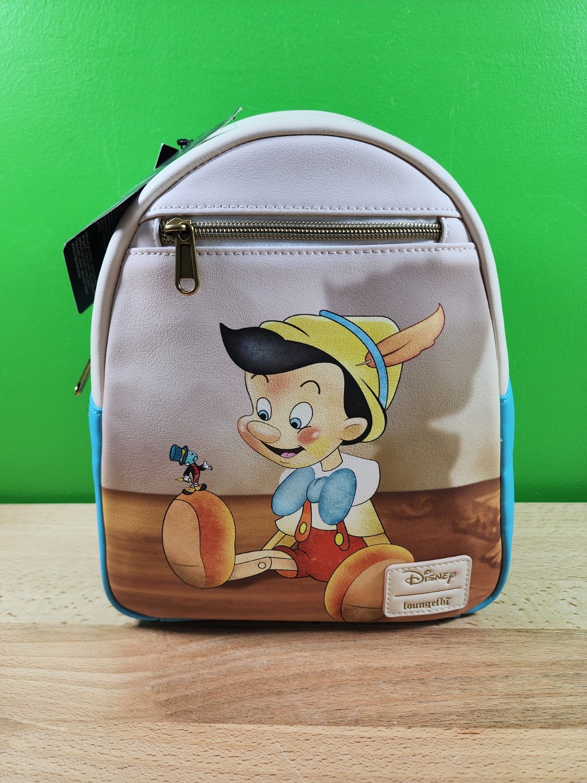 Loungefly Disney Pinocchio Duo Mini Backpack Jiminy Cricket NWT Hot Topic New