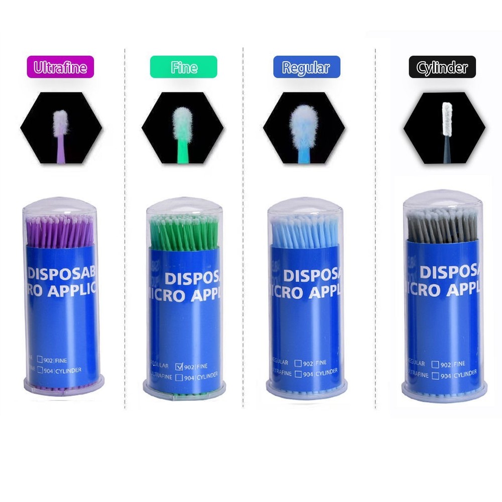 Disposable Dental Consumable Micro Fiber Tip Brush/Microbrush/Applicator