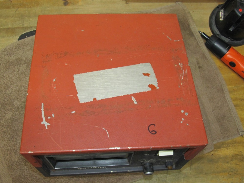 Vintage Branson Wattmeter