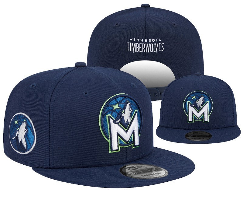 New NBA Minnesota Timberwolves Adjustable Snapback 9Fifty Cap Hat