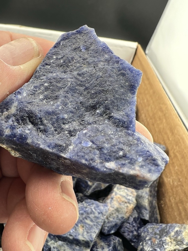 Rough Blue-Violet Sodalite Lapidary Grade or as Display 1 pound+