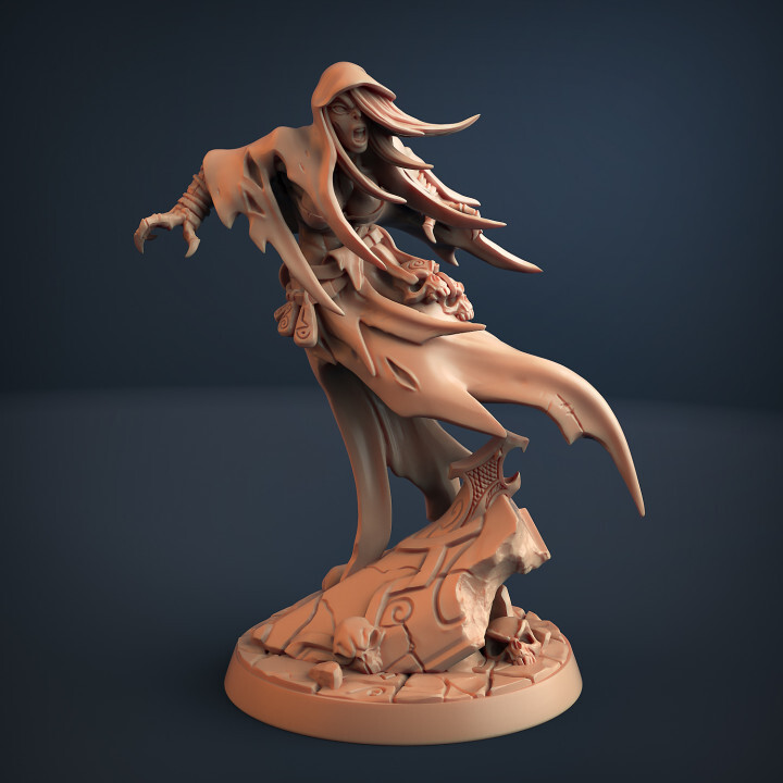 Undead Bodil Wright - Artisan Guild Fantasy Dungeons and Dragons Mini