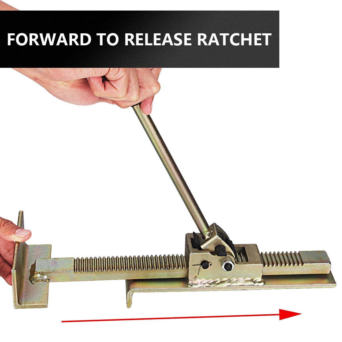 Hardwood Flooring Jack Quick Release Plank Jack Fits All Thicknesses of Floors