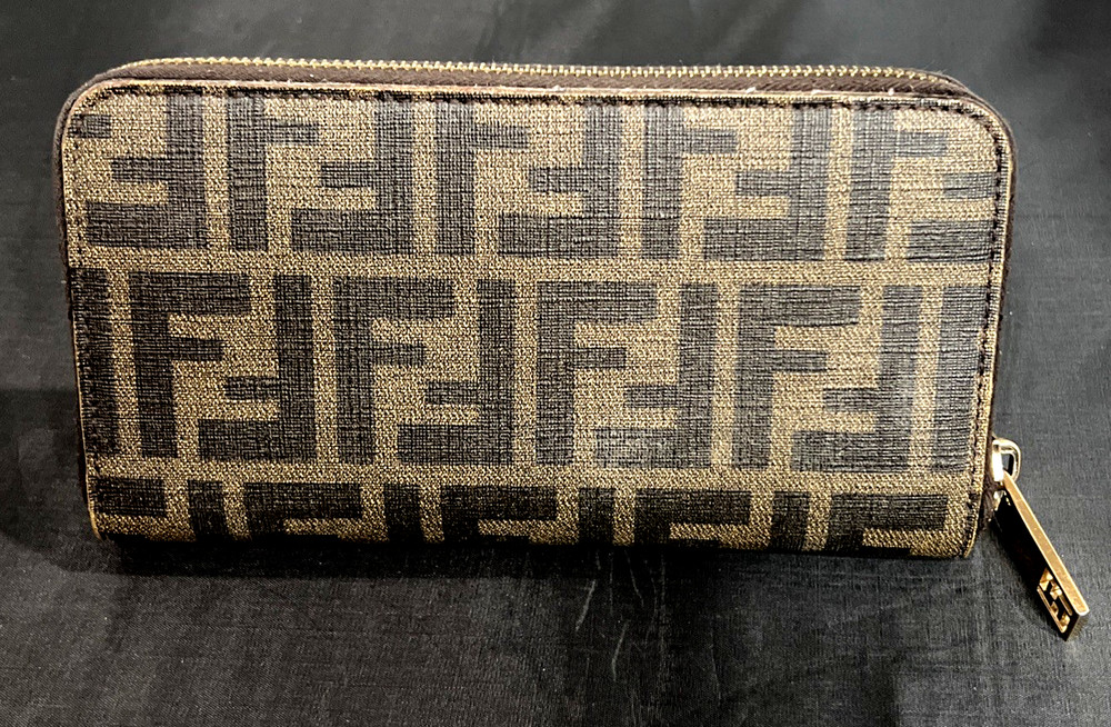 FENDI Zucca rare pattern bifold wallet