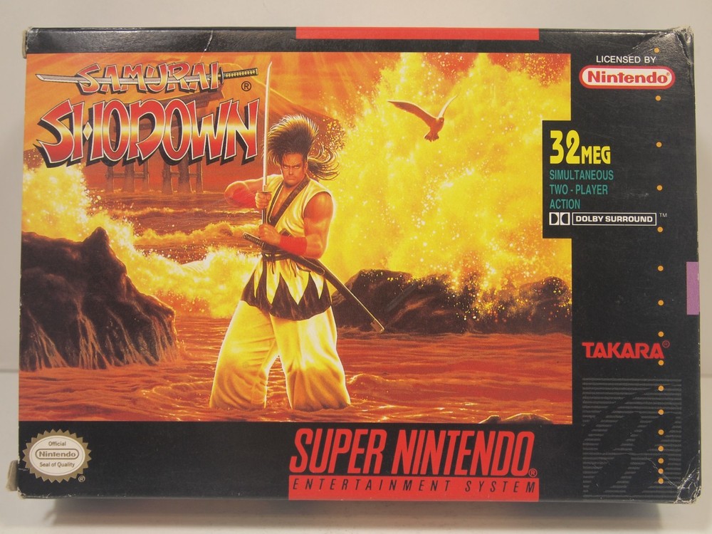 Samurai Shodown (Super Nintendo | SNES) Authentic BOX ONLY