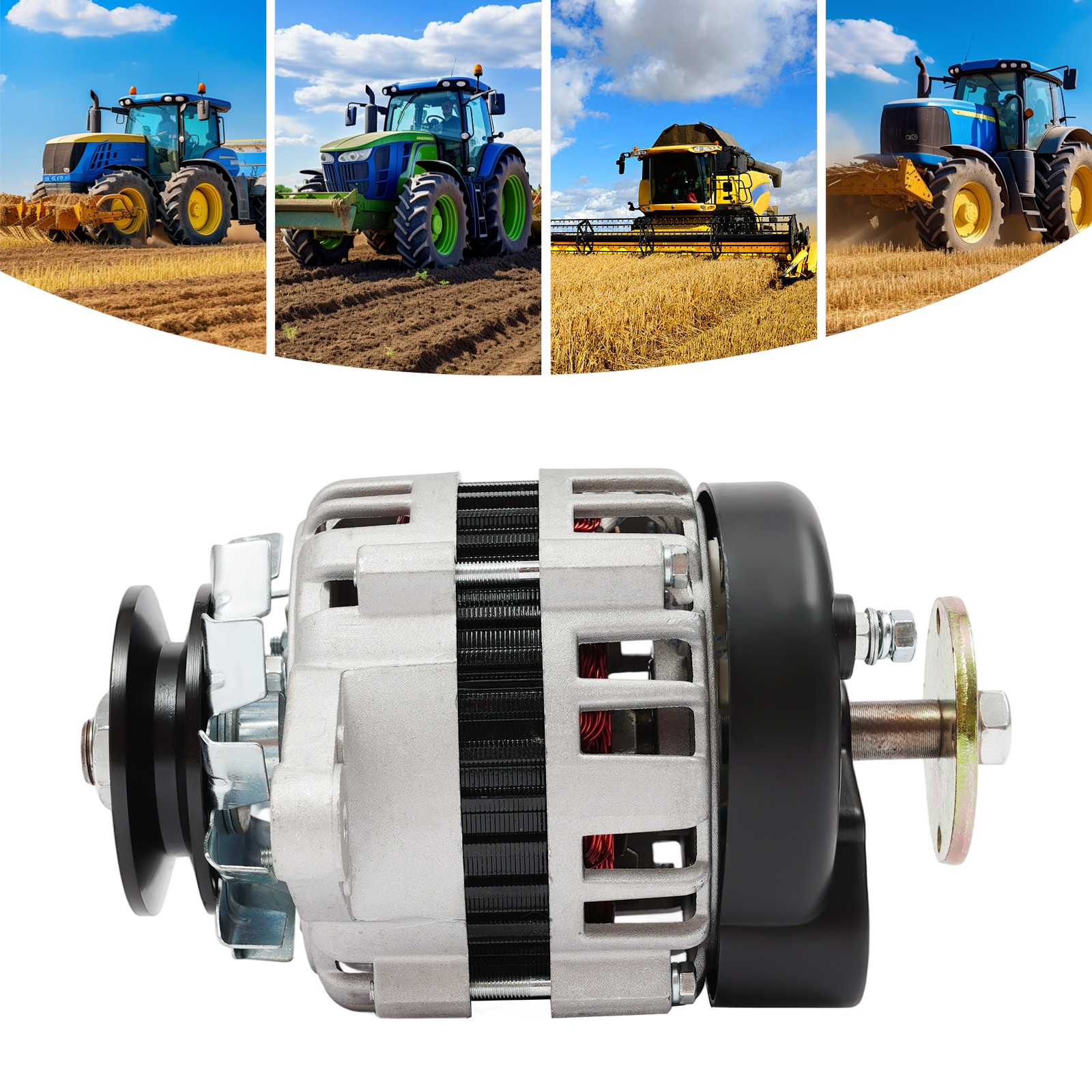 Permanent Magnet Synchronous Generator DC Low Rpm Alternator Charging 2000W