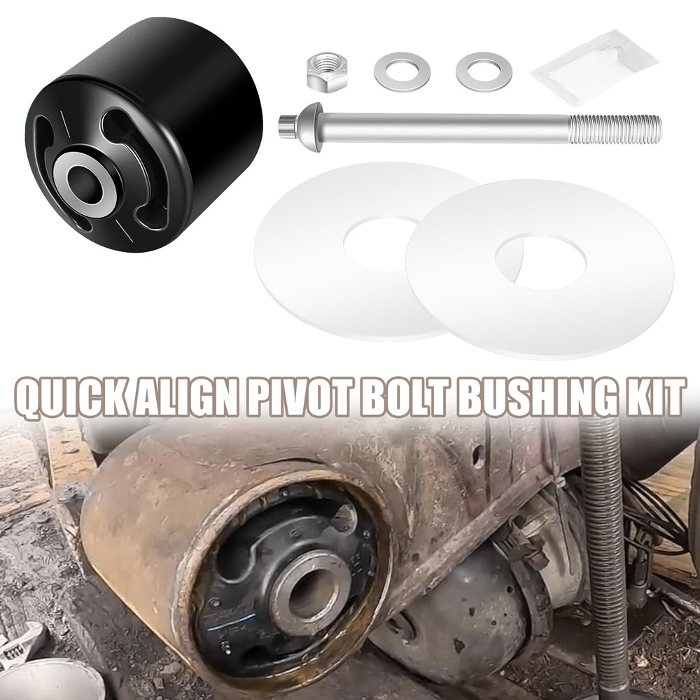 Replace for Hendrickson S-24691 S-21166 Quick Align Pivot Bolt Bushing Kit