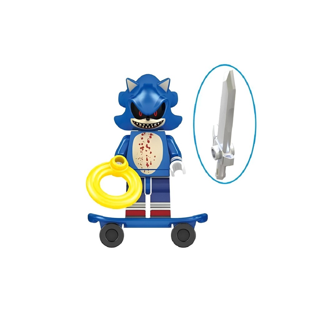 Sonic.EXE Sonic the Hedgehog Custom Minifigure