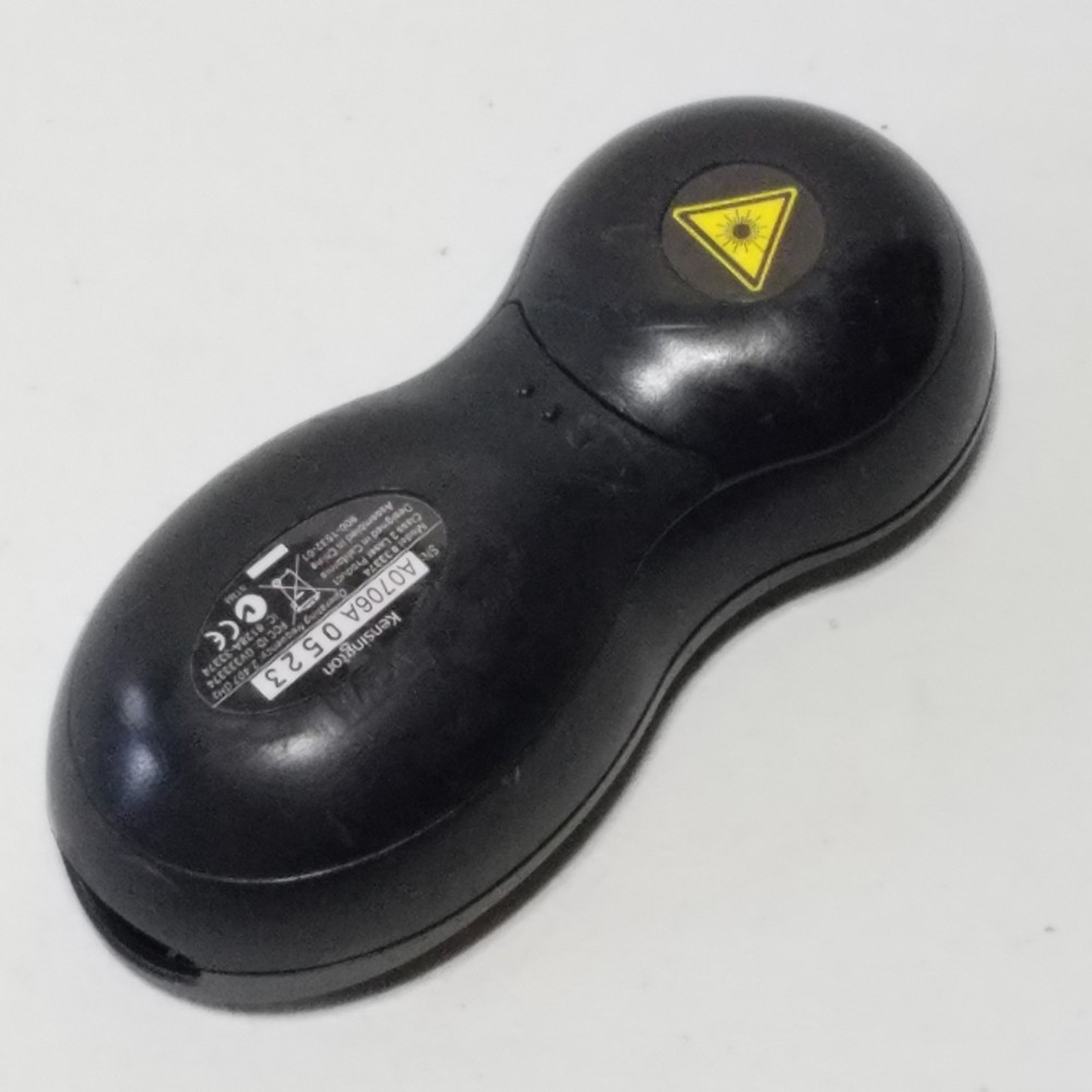 Kensington 33374 Black Handheld Presenter Laser Pointer Remote Control